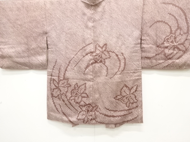 JAPANESE HAORI / ALL SHIBORI / ORCHID